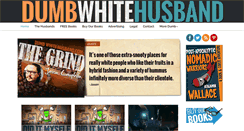 Desktop Screenshot of dumbwhitehusband.com